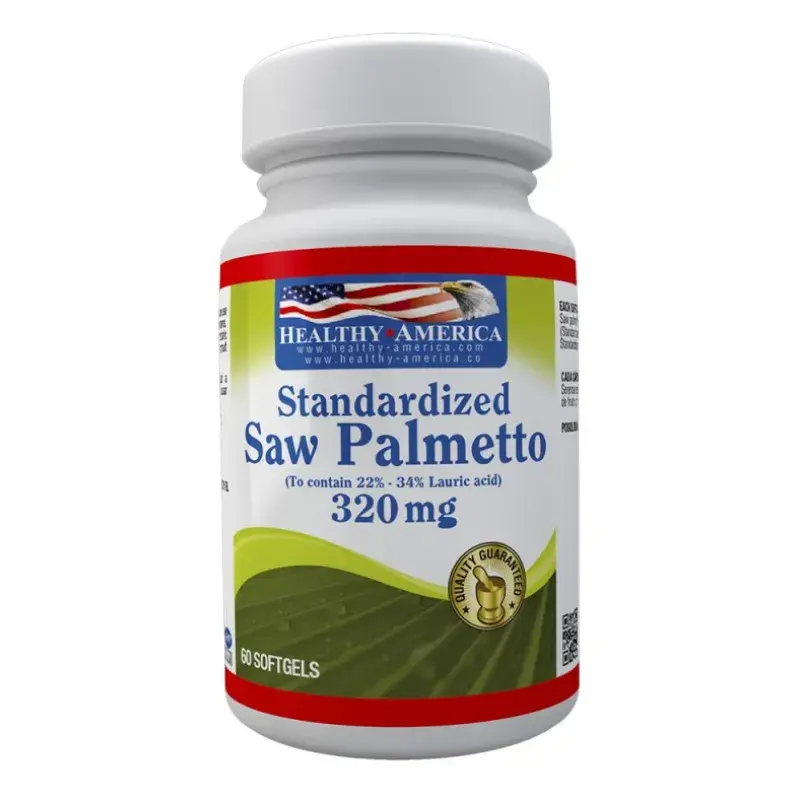 Saw palmetto 320 mg 60 softg healthy