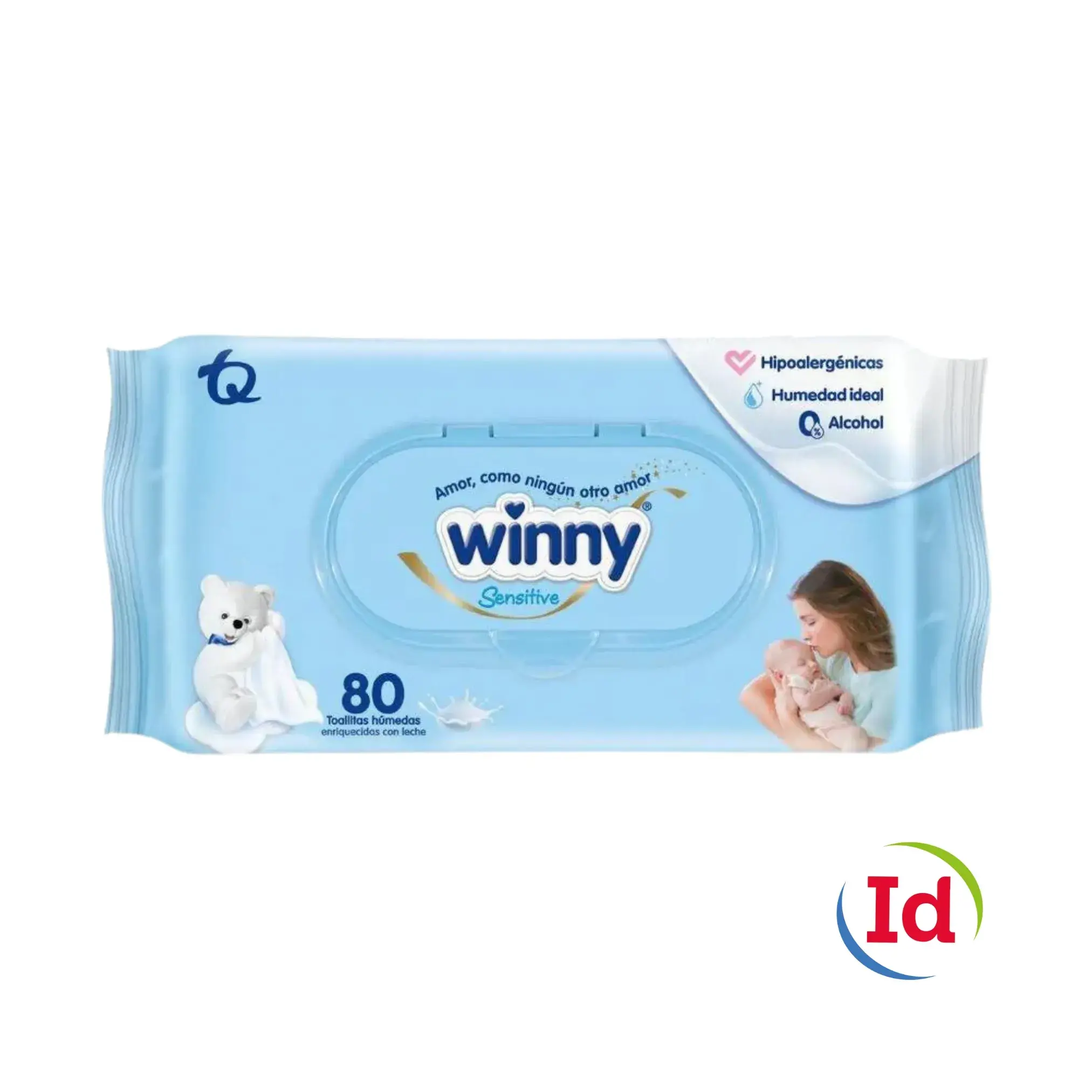 Toallas winny recien nacido x 80 unidades