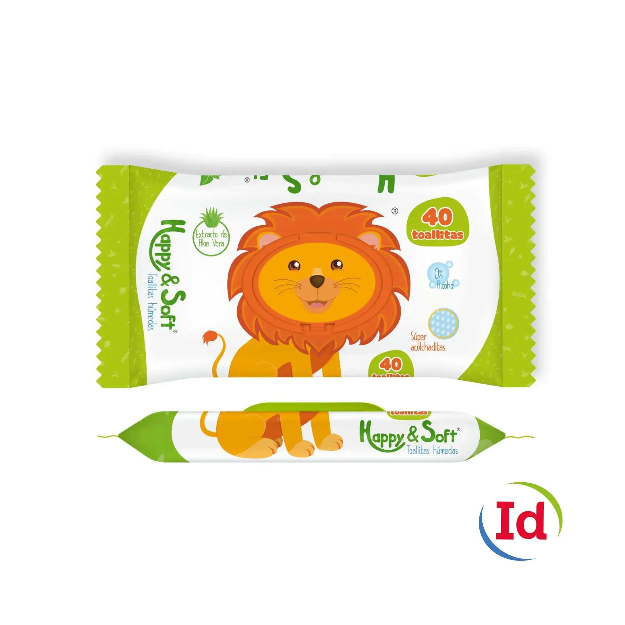 Toallitas humedas happy & soft x 40 und