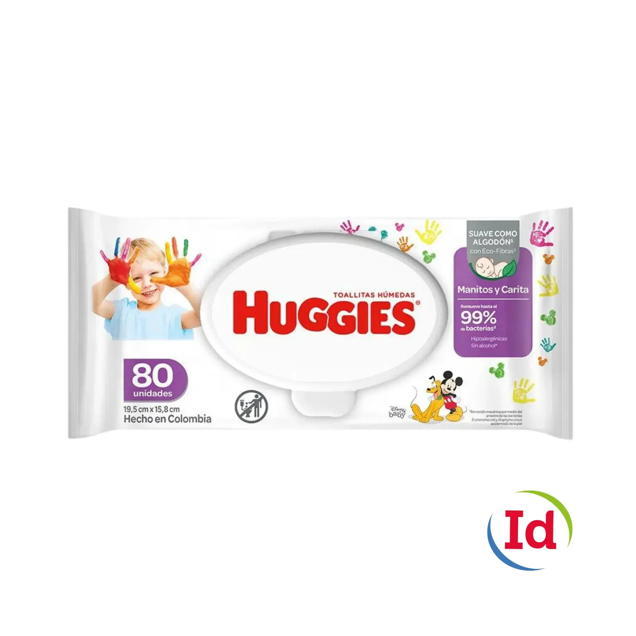 Toallitas humedas huggies 80 und