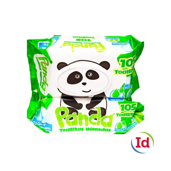 Toallitas humedas panda x 105 und