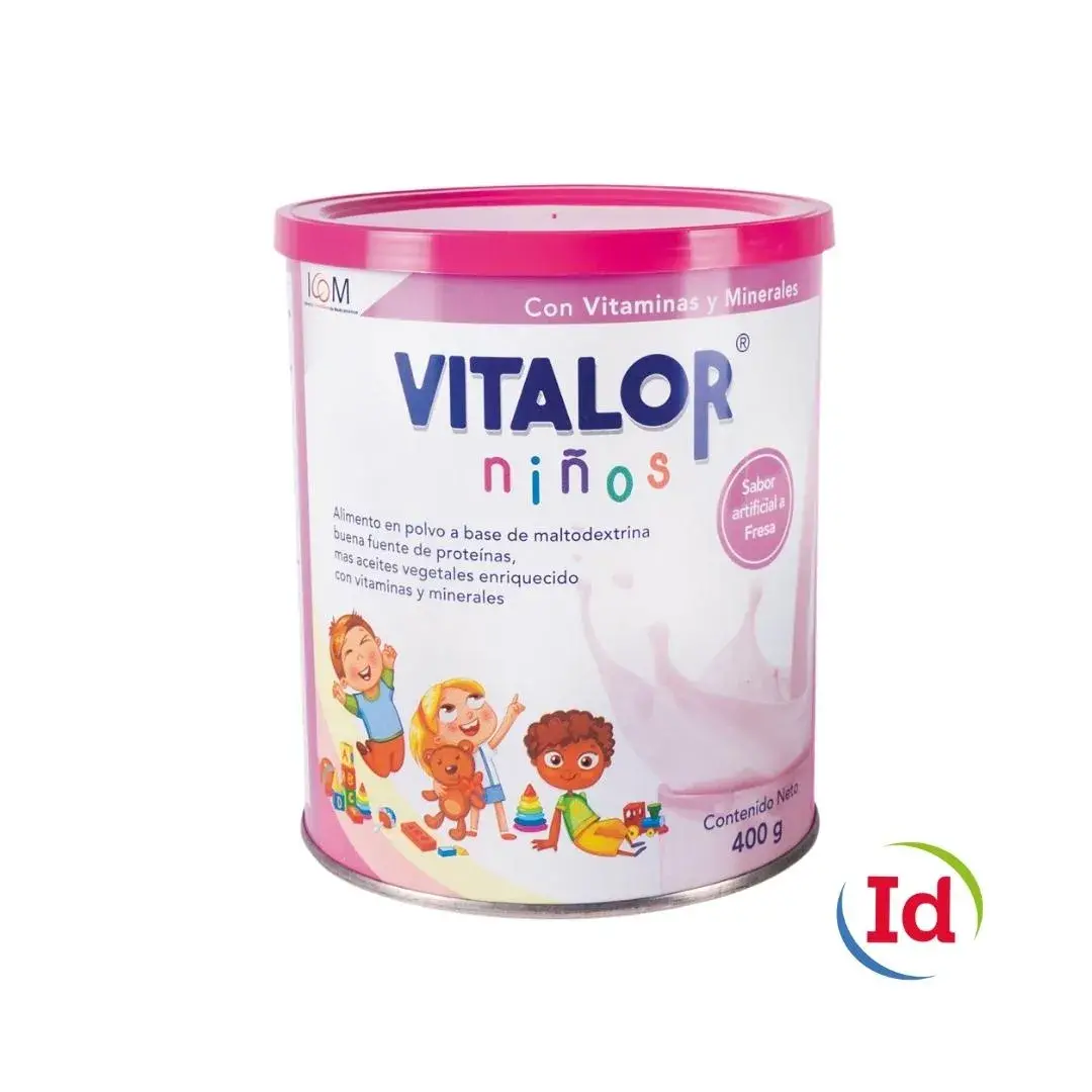 vitalor fresa ninos 400 gr icom
